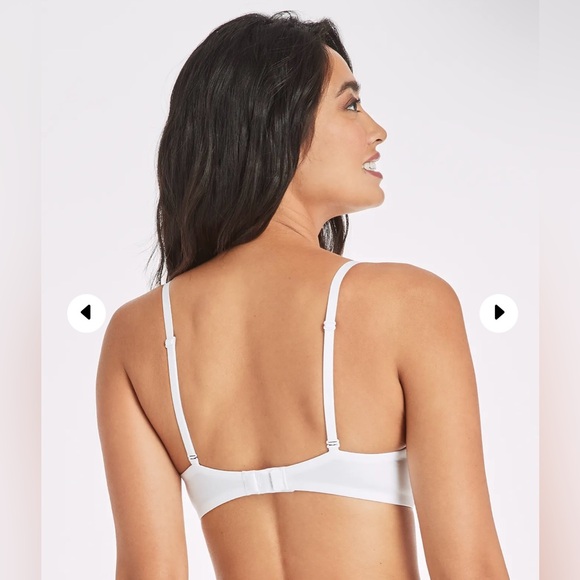 MAIDENFORM Dreamwire Push Up Underwire Bra - 34B - WHITE (STYLE: DM0066) - Picture 4 of 11